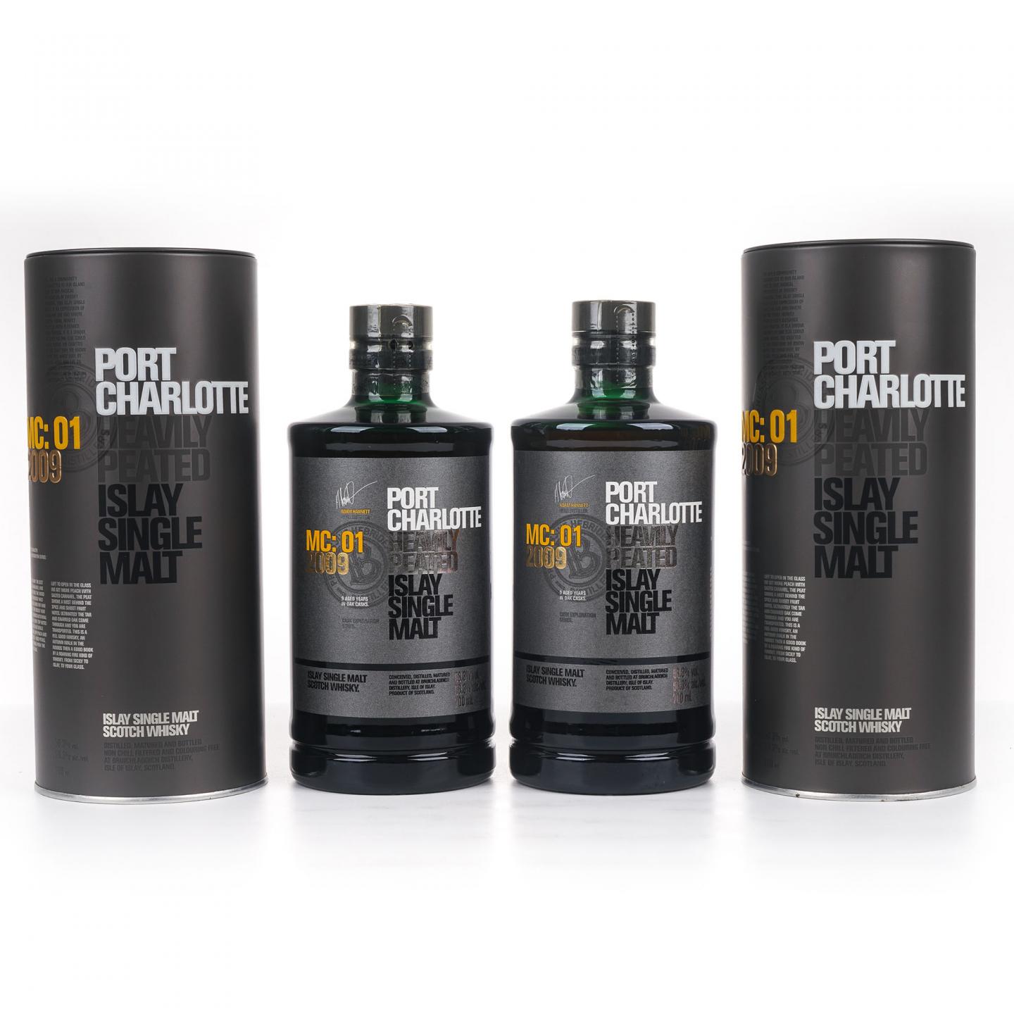Bruichladdich 布赫拉迪 波夏 9年 2009 重泥煤 2瓶组