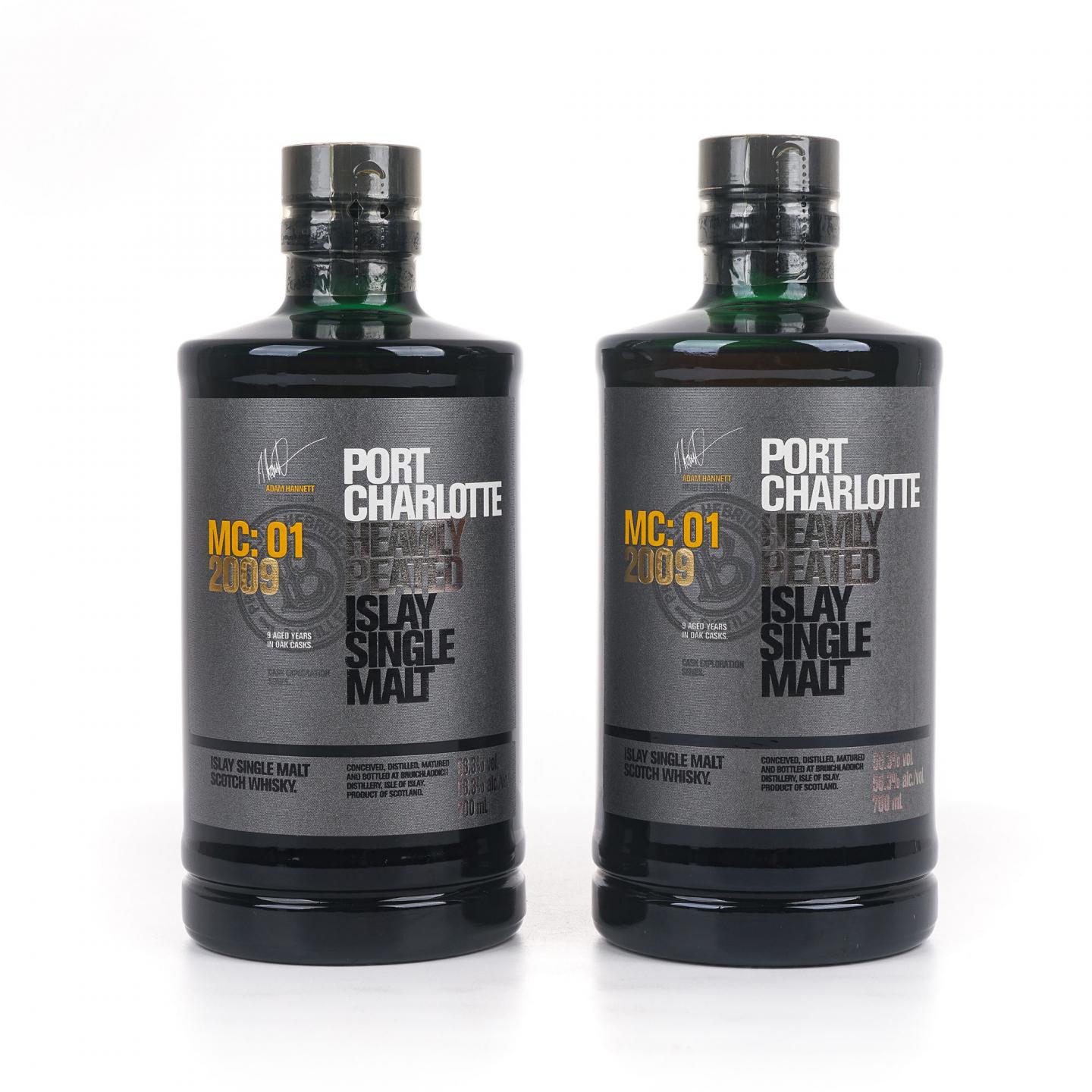 Bruichladdich 布赫拉迪 波夏 9年 2009 重泥煤 2瓶组