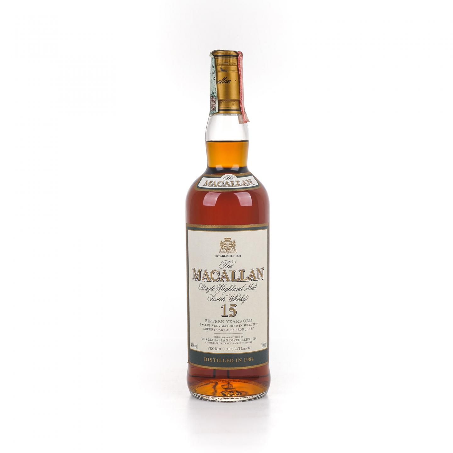 Macallan 麦卡伦 15年 1984 庄园