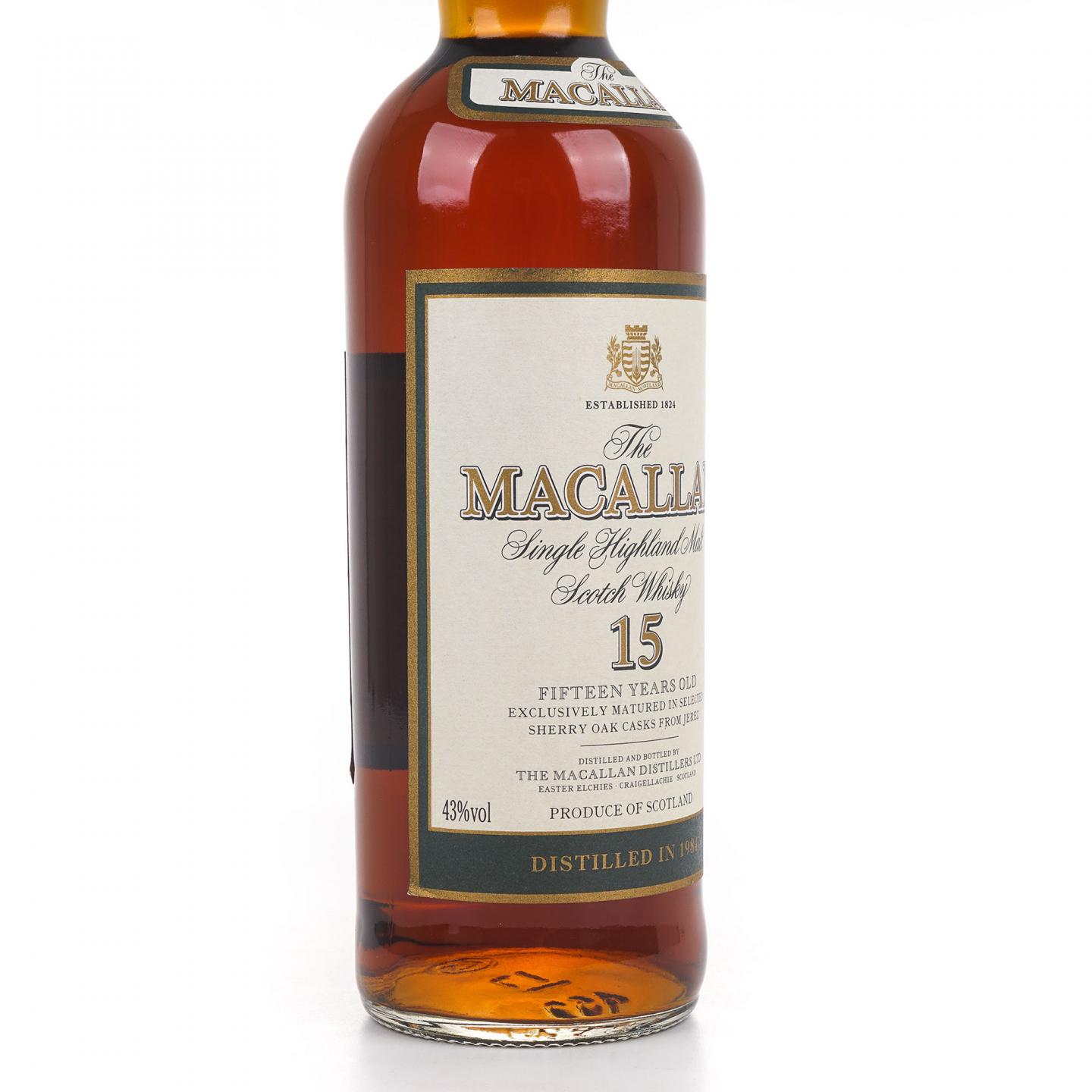 Macallan 麦卡伦 15年 1984 庄园