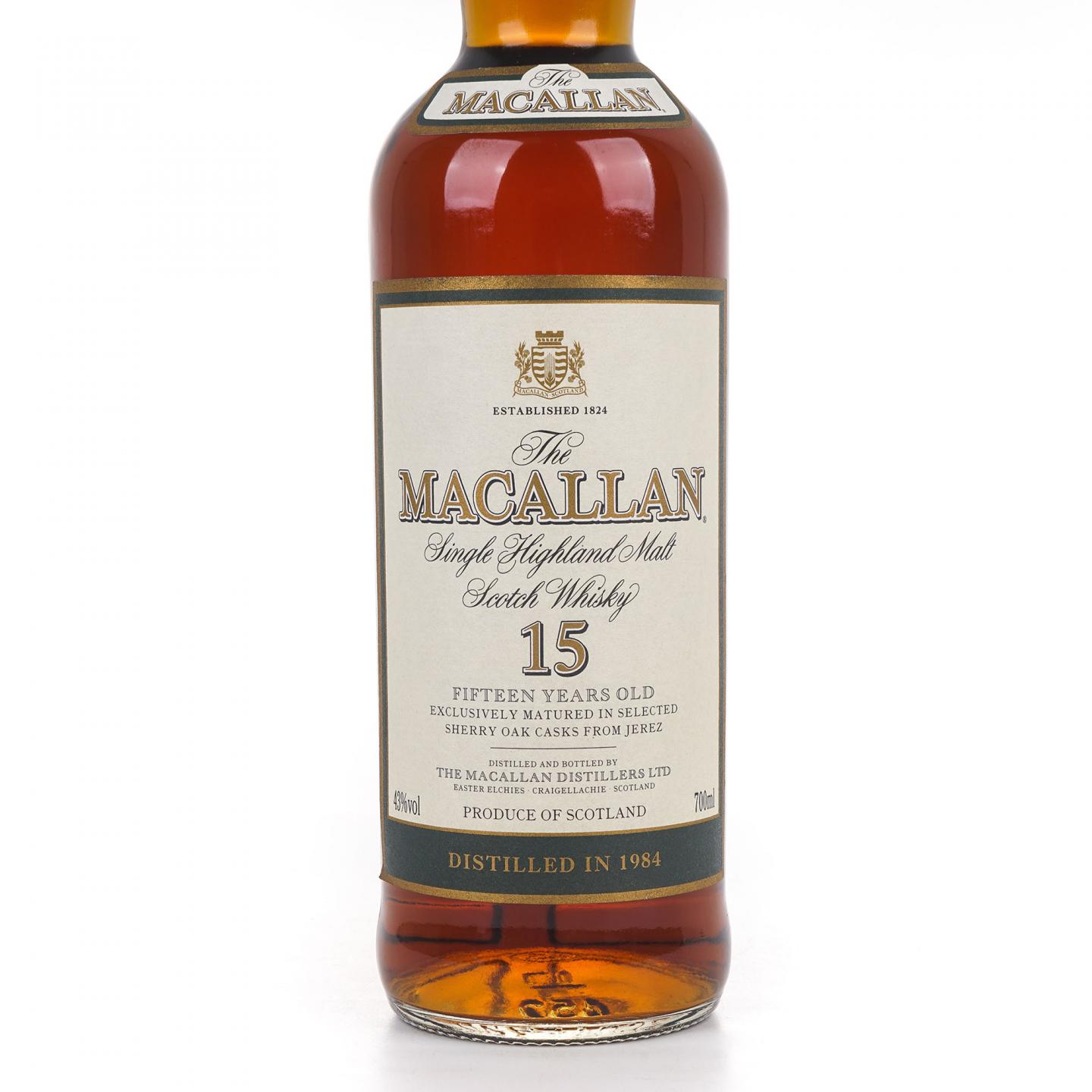Macallan 麦卡伦 15年 1984 庄园