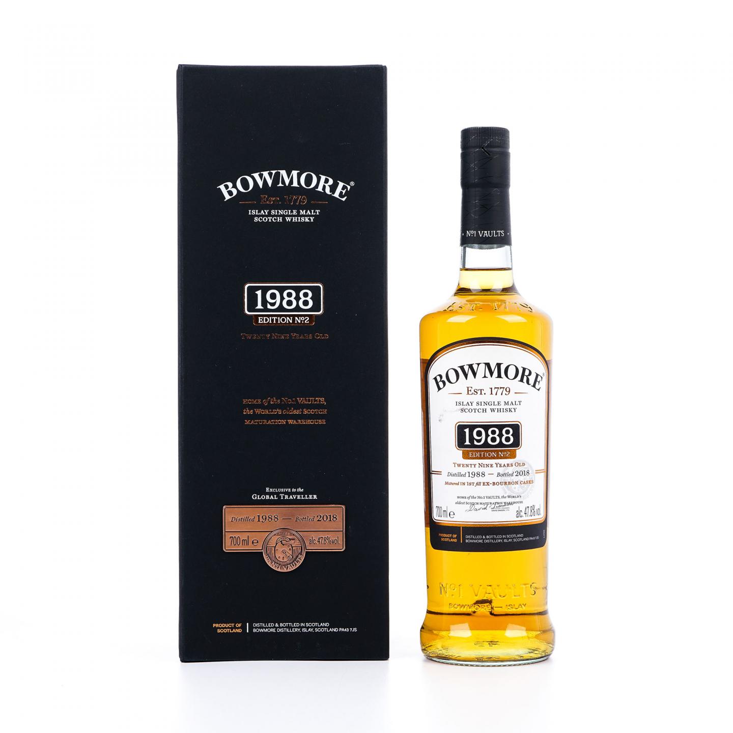 Bowmore 波摩 29年 1988-2018 Edition No. 2 礼盒 700ML