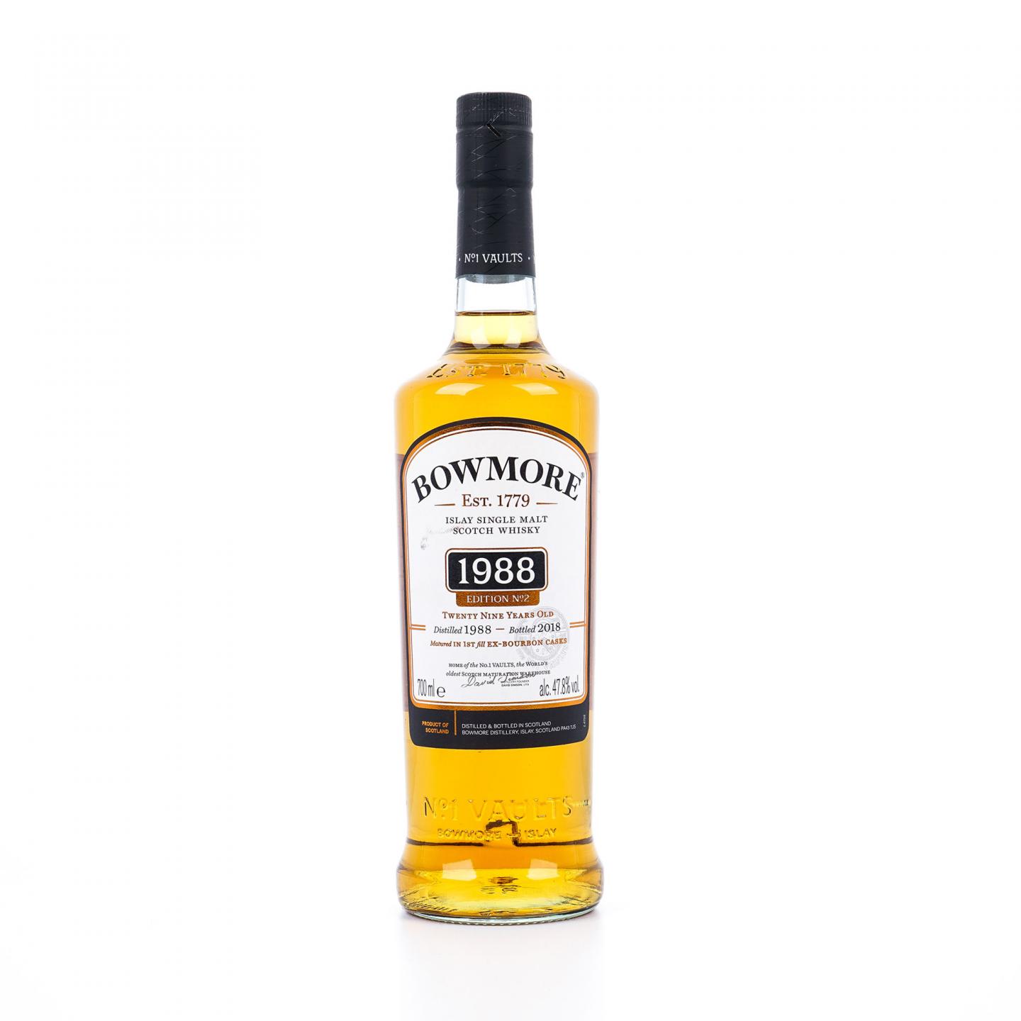 Bowmore 波摩 29年 1988-2018 Edition No. 2 礼盒 700ML
