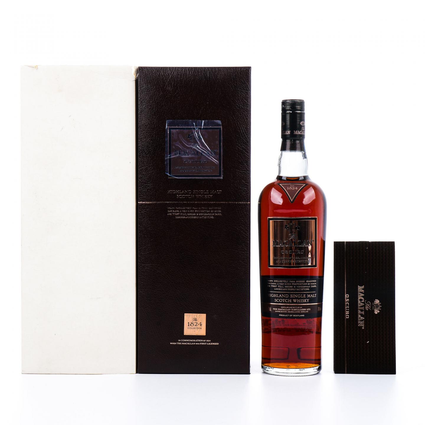 Macallan 麦卡伦 Oscuro 首版 1824系列