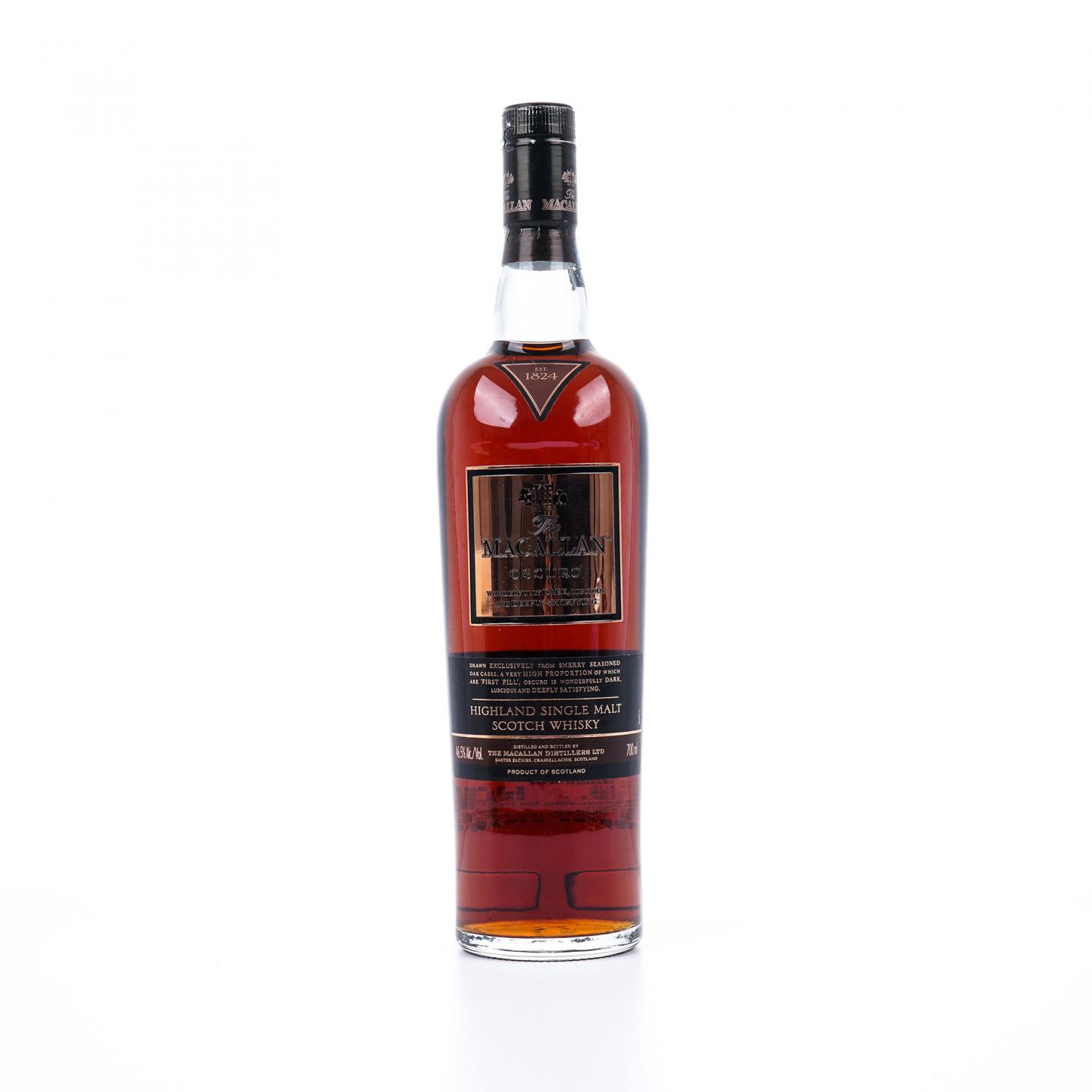 Macallan 麦卡伦 Oscuro 首版 1824系列