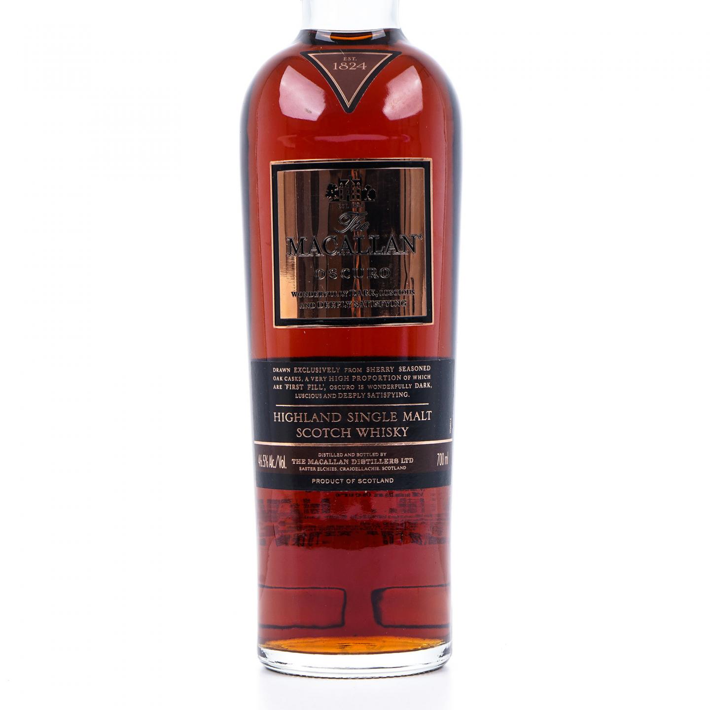 Macallan 麦卡伦 Oscuro 首版 1824系列