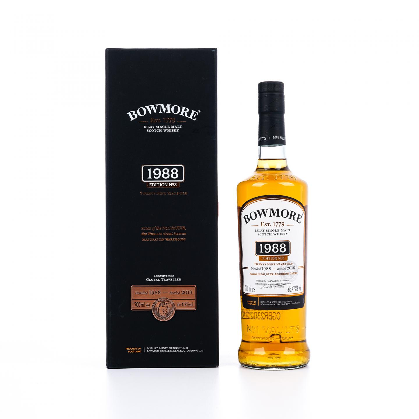 Bowmore 波摩 29年 1988-2018 Edition No. 2 礼盒 700ml