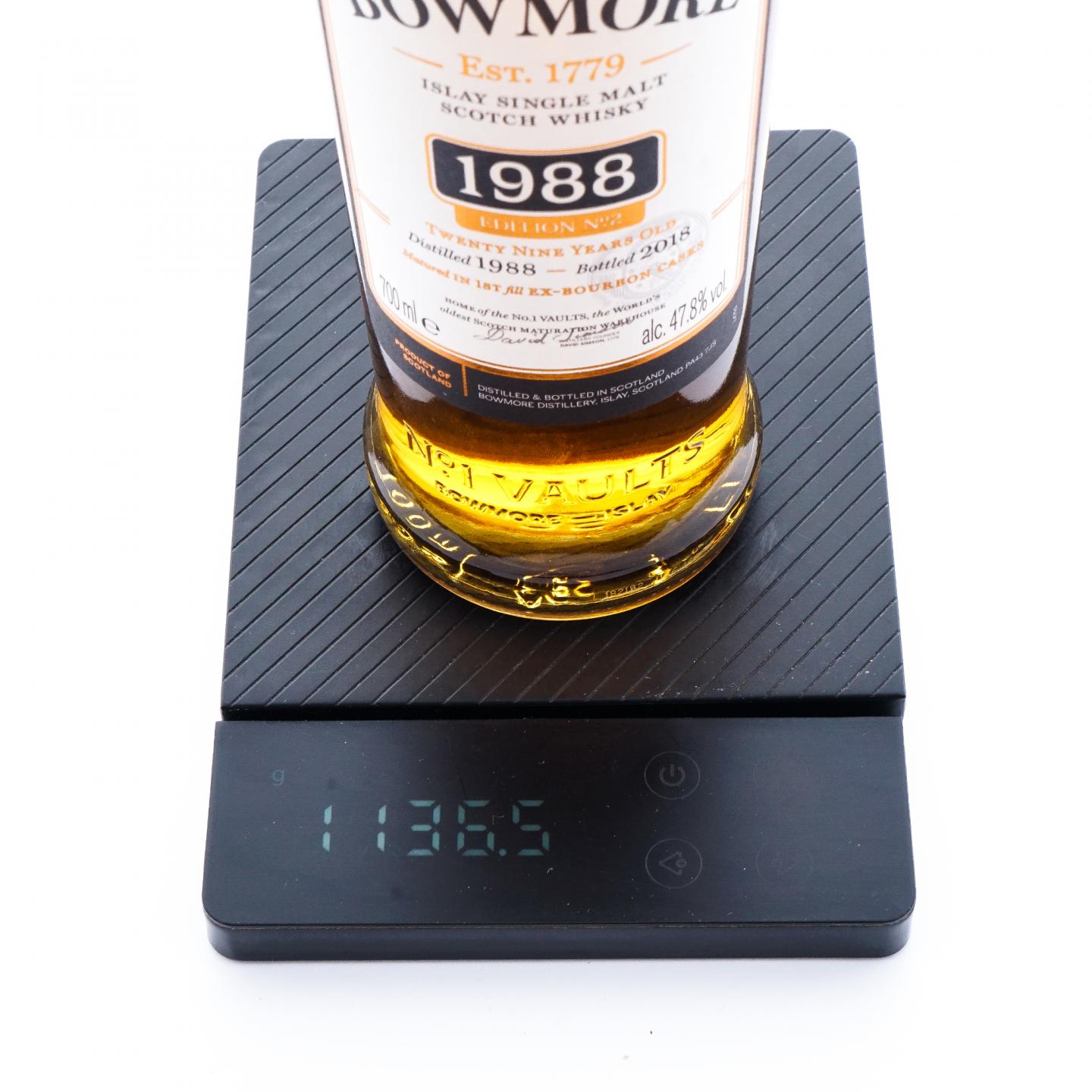 Bowmore 波摩 29年 1988-2018 Edition No. 2 礼盒 700ml