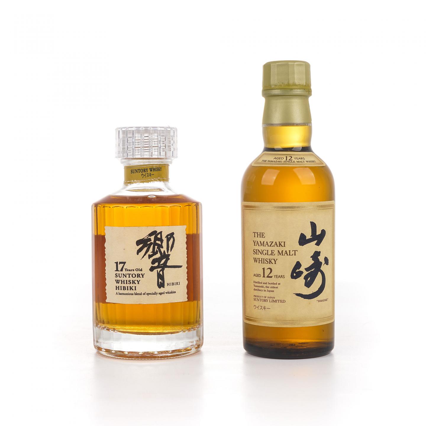 【中样】响 17年/山崎 12年 180ml*2