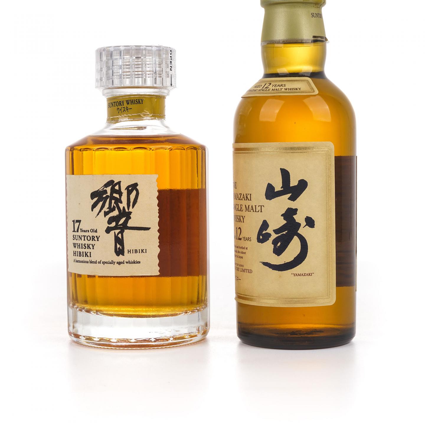 【中样】响 17年/山崎 12年 180ml*2