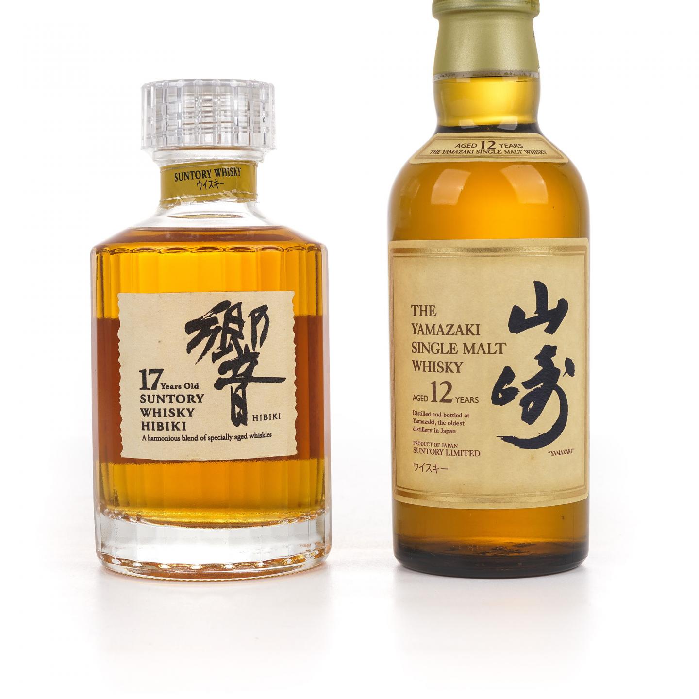 【中样】响 17年/山崎 12年 180ml*2
