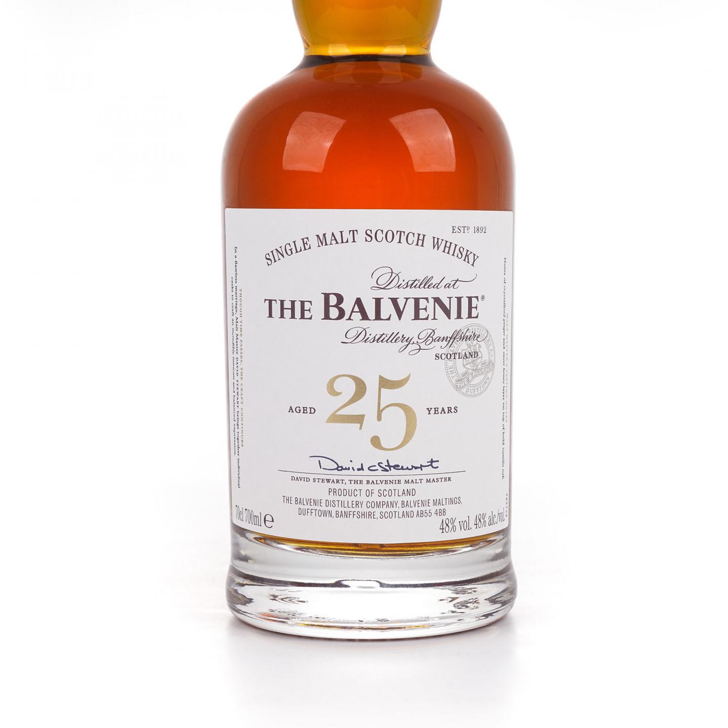 Balvenie 百富 25年 圆筒礼盒 行货
