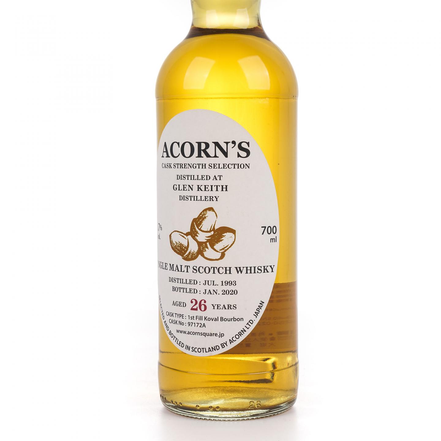 Glen Keith 格兰契斯 26年 1993-2020 Acorn