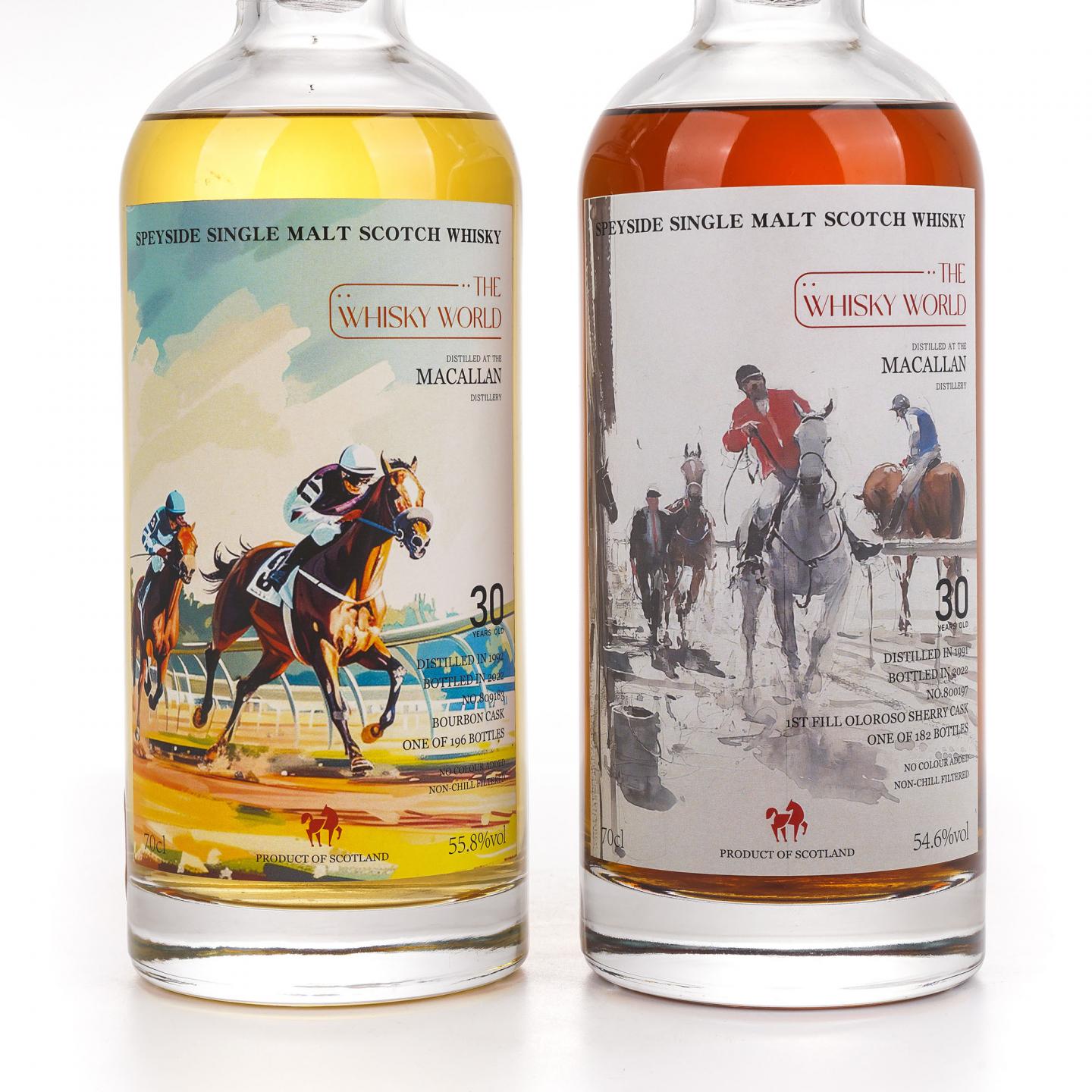 Macallan 麦卡伦 30年 2022 单桶 2支组