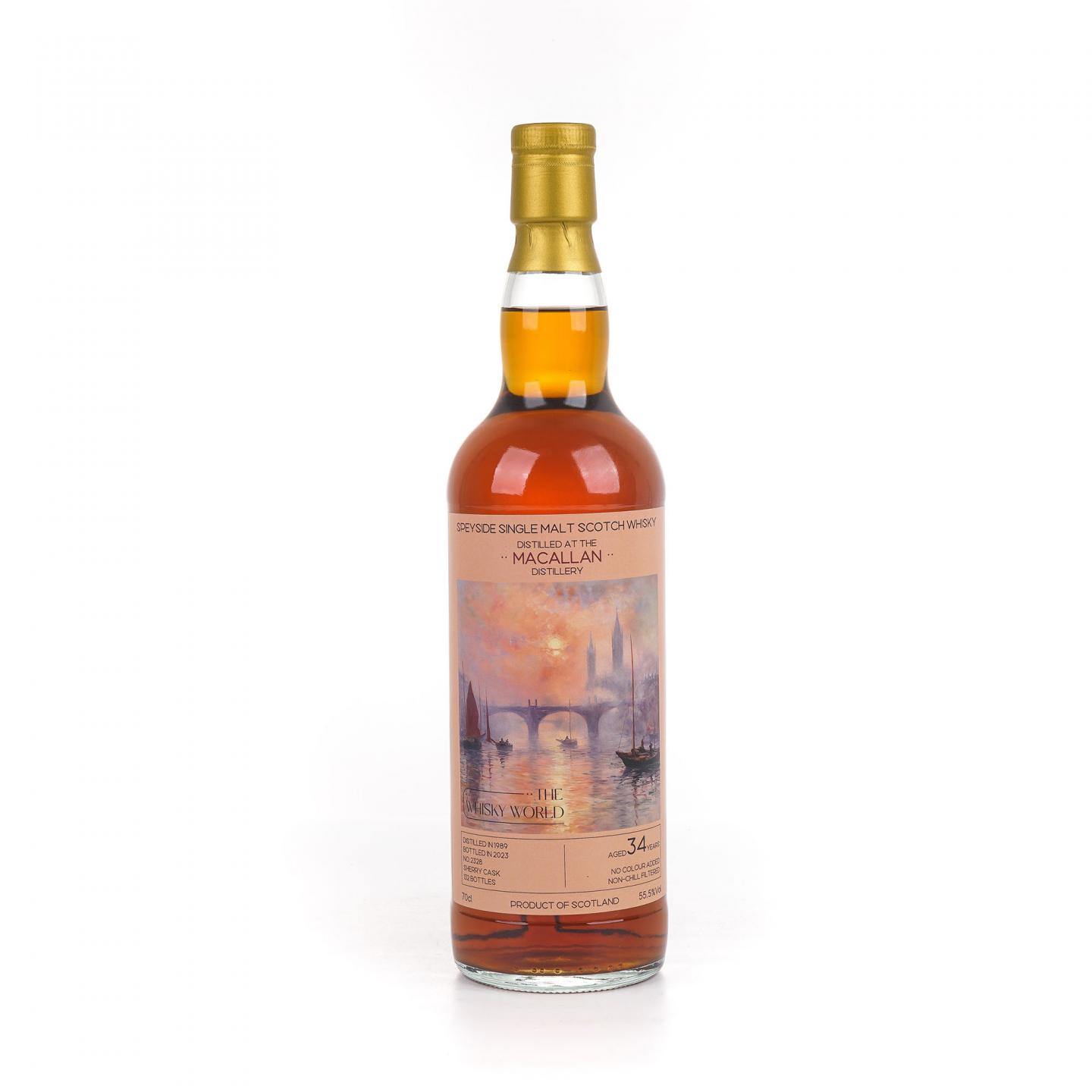 Macallan 麦卡伦 34年 1989-2023 雪莉桶#2328