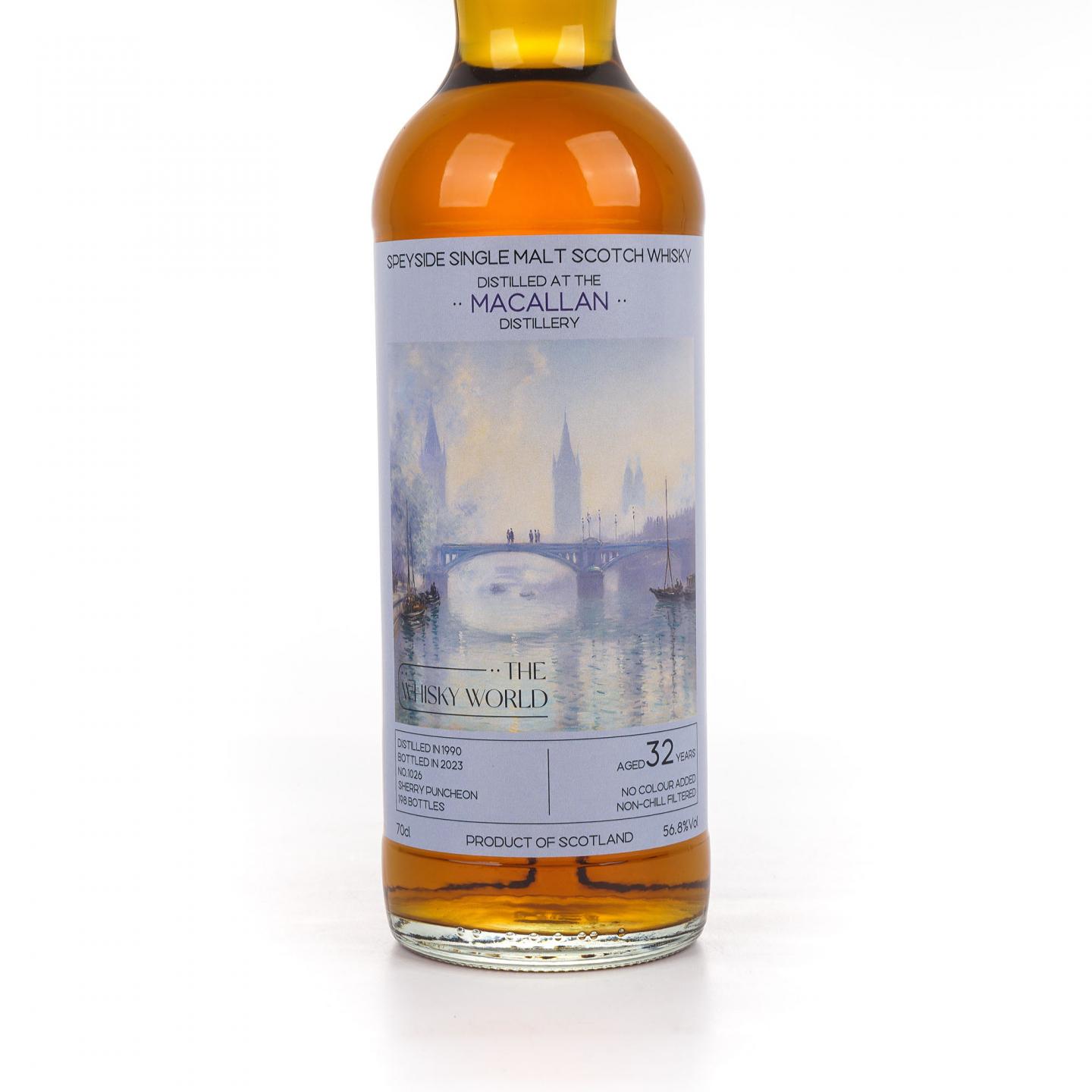 Macallan 麦卡伦 32年 1990-2023 雪莉桶#1026