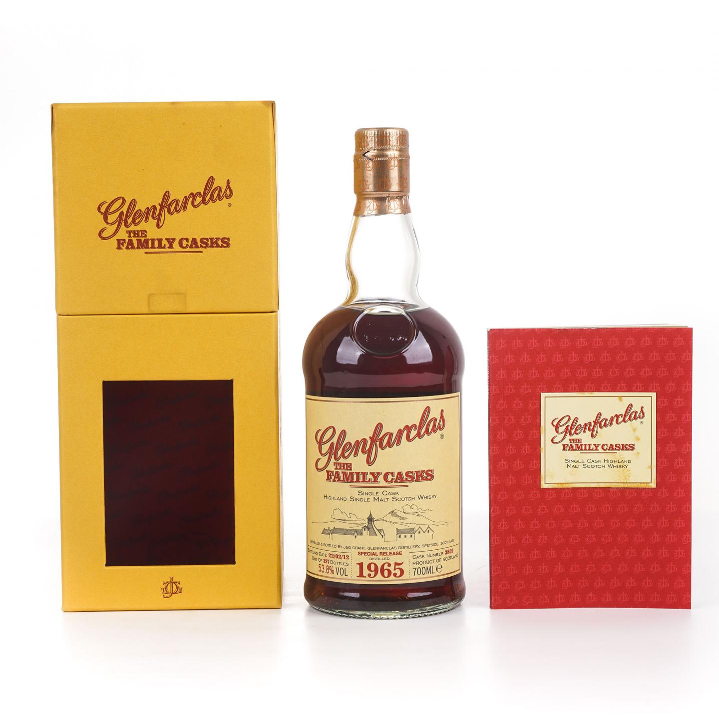 Glenfarclas 格兰花格 1965-2012 家族桶 #3859