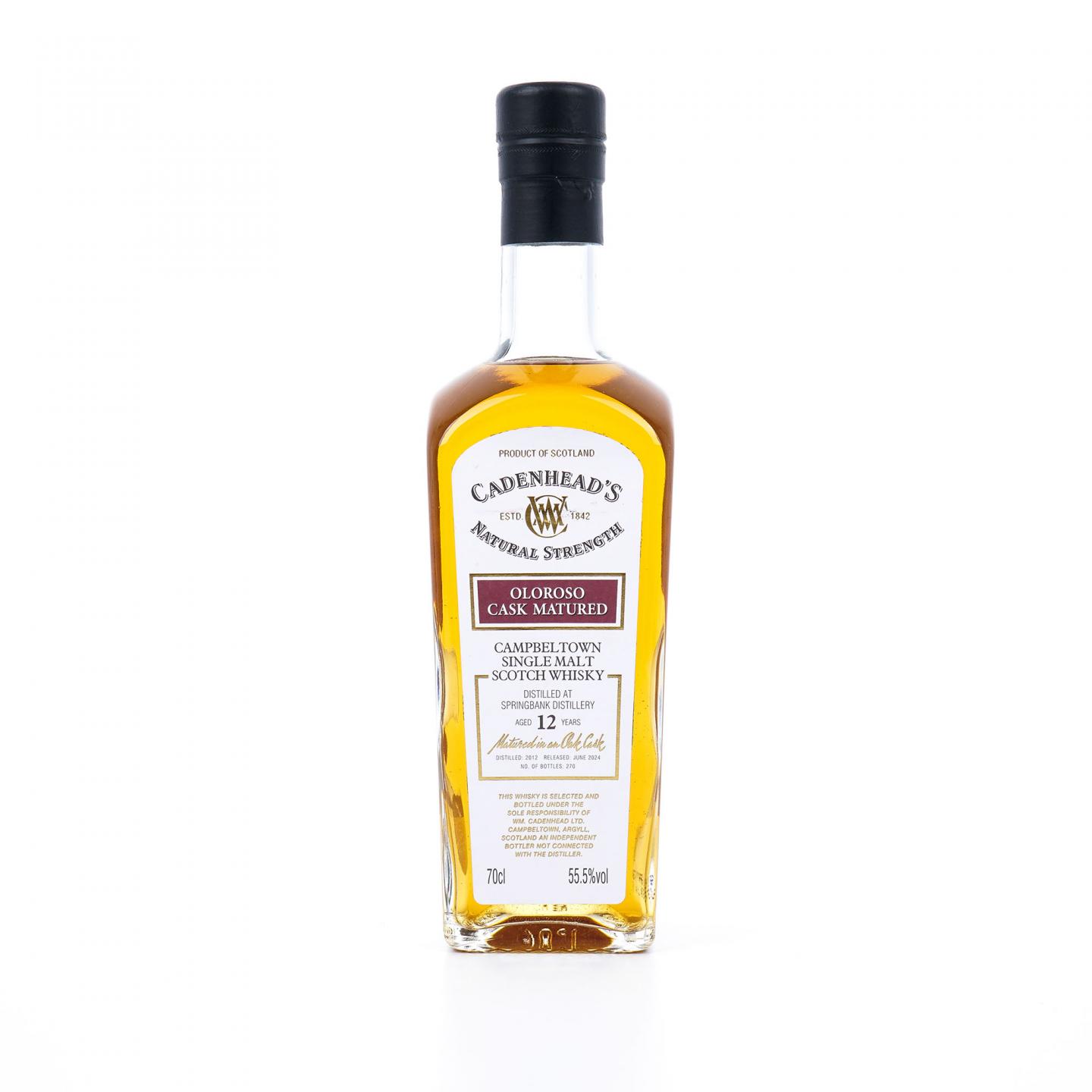 Springbank 云顶 12年 2012-2024 CA