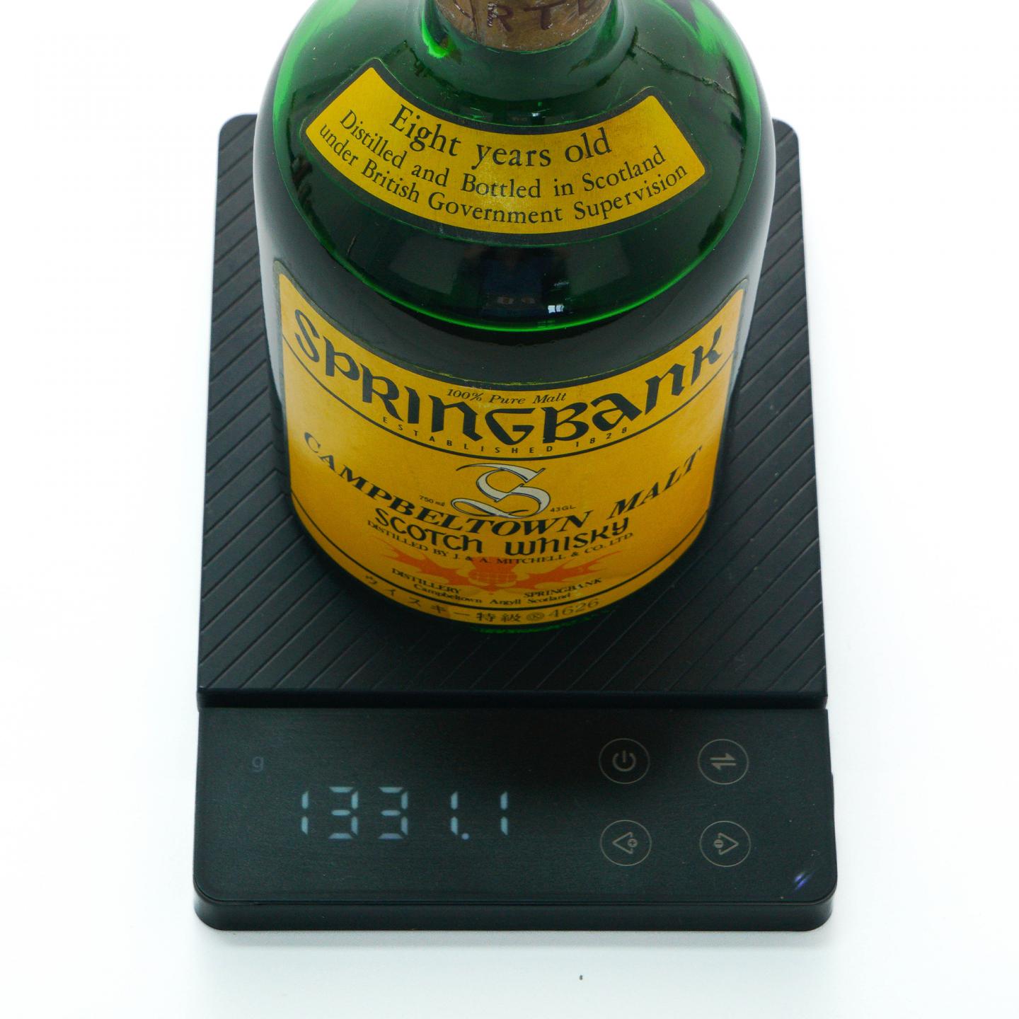 Springbank 云顶 8年 特级 750ml