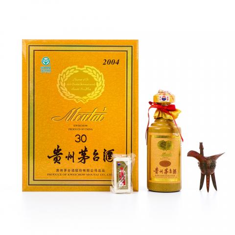 【附X光图】贵州茅台·2004 30年