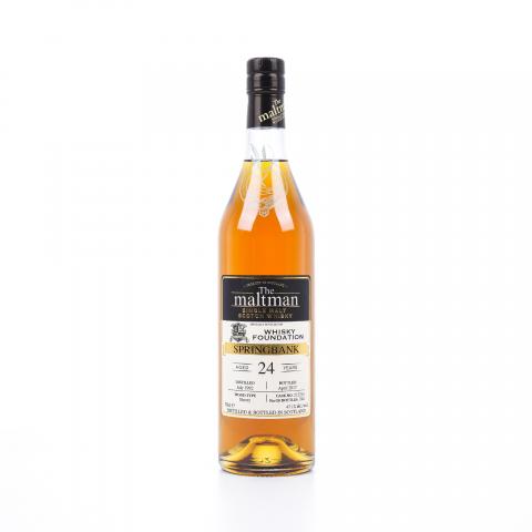 Springbank 云顶 24年 1992-2017 雪莉桶#212214
