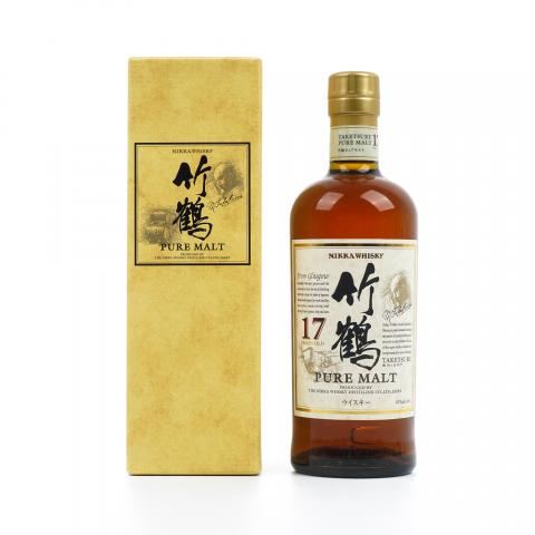 竹鹤 17年 Pure Malt 43%