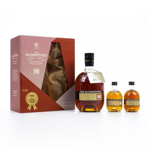 Glenrothes 格兰路思 1988/1998 3瓶组 700ml/100ml*2 非原盒