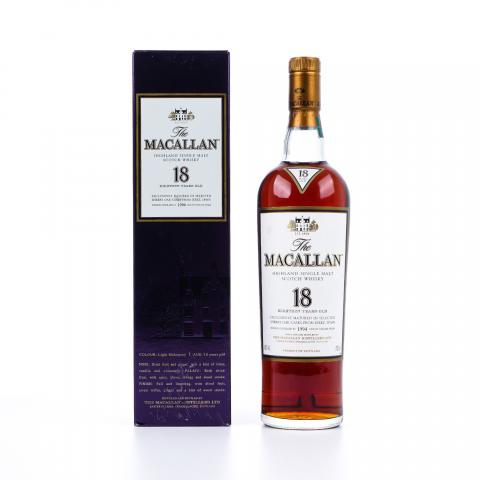 Macallan 麦卡伦 18年 1994 雪莉桶
