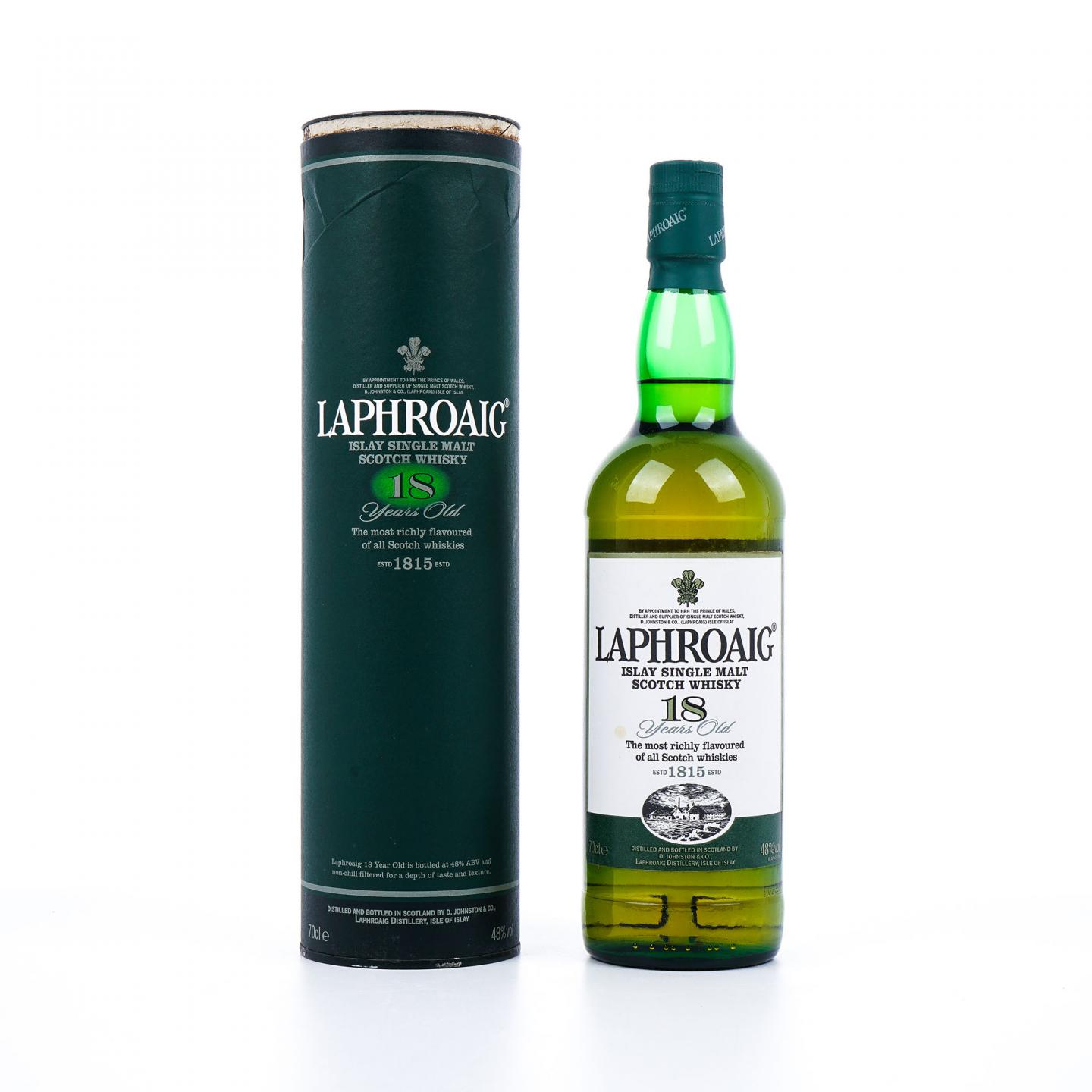 Laphroaig 拉弗格 18年 绿筒系列 礼盒 700ml