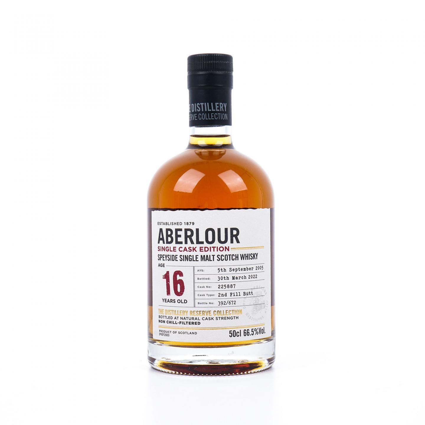 Aberlour 雅伯莱 16年 2005-2022 单桶#225887 500ml