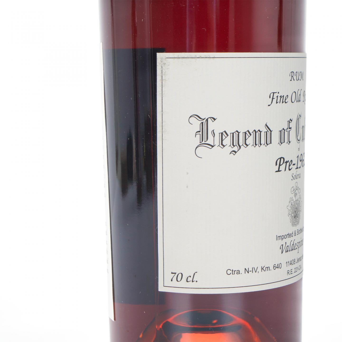 Valdespino Legend of Cuban Rum Pre-1962 朗姆酒 1940年代 700ml