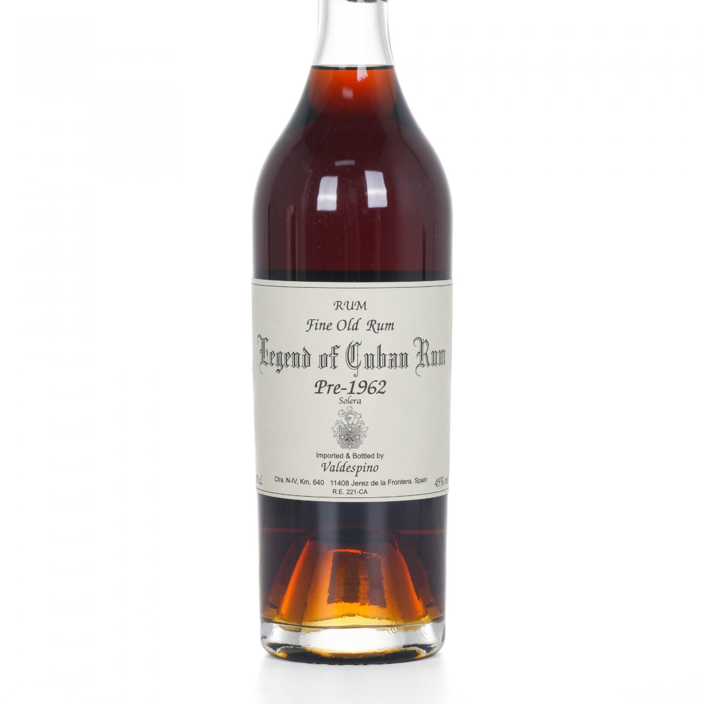 Valdespino Legend of Cuban Rum Pre-1962 朗姆酒 1940年代 700ML