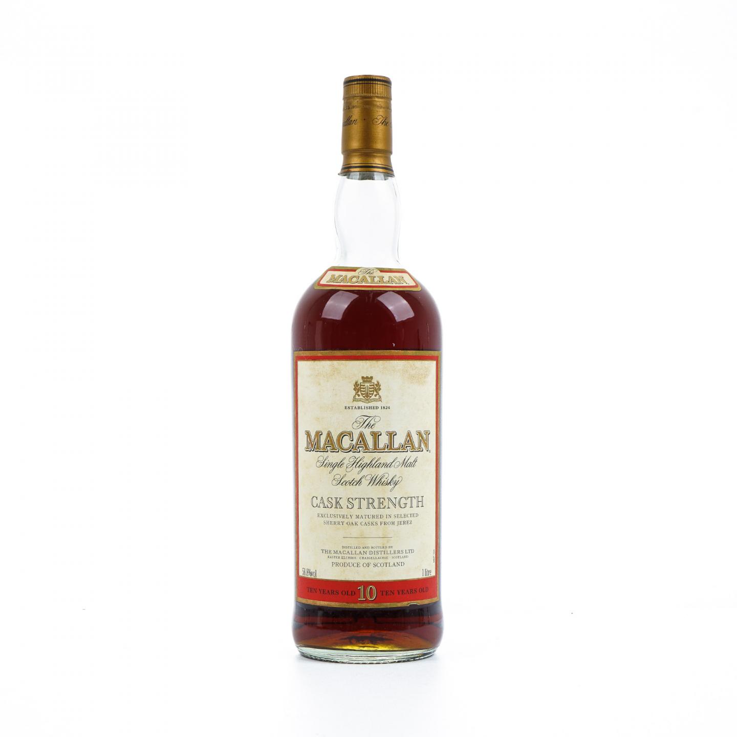 Macallan 麦卡伦 10年 桶强 58.8% 1000ml