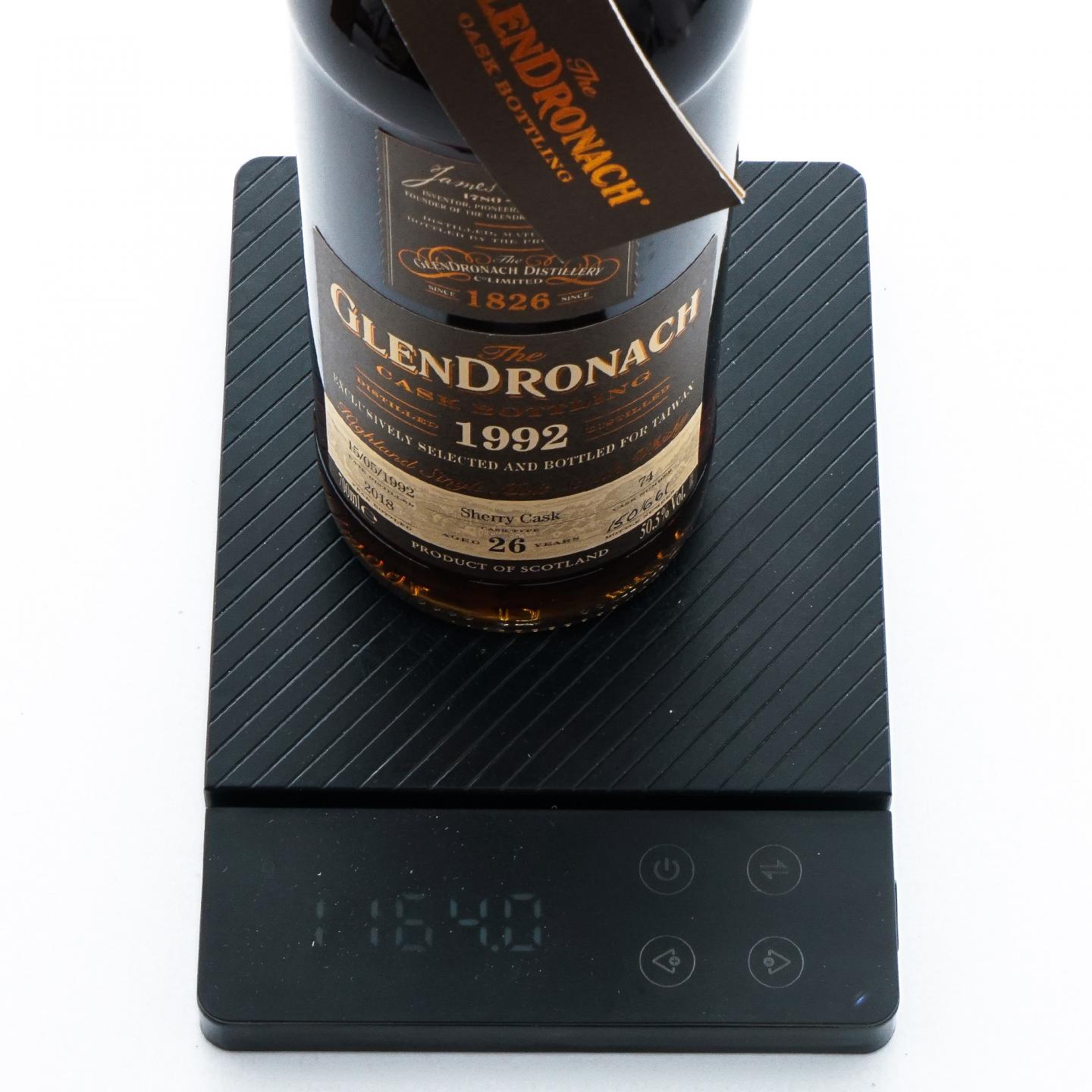 Glendronach 格兰多纳 26年 1992-2018 雪莉单桶#74