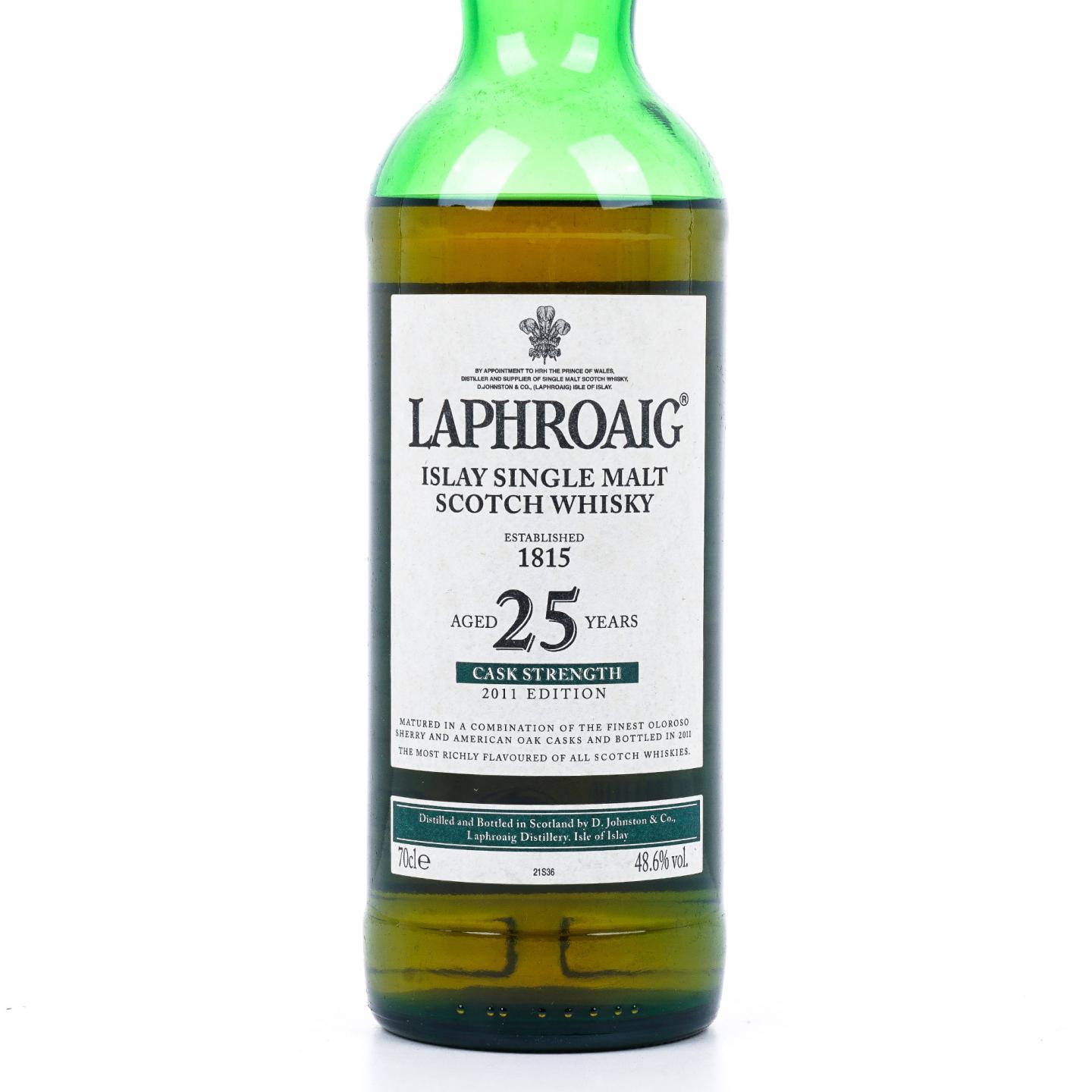 Laphroaig 拉弗格 25年 2011 桶强