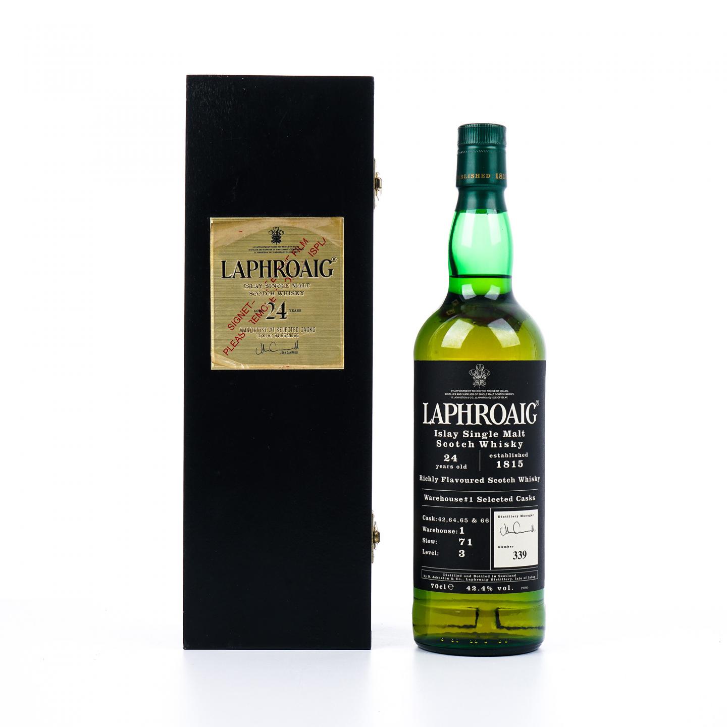 Laphroaig 拉弗格 24年 Warehouse #1