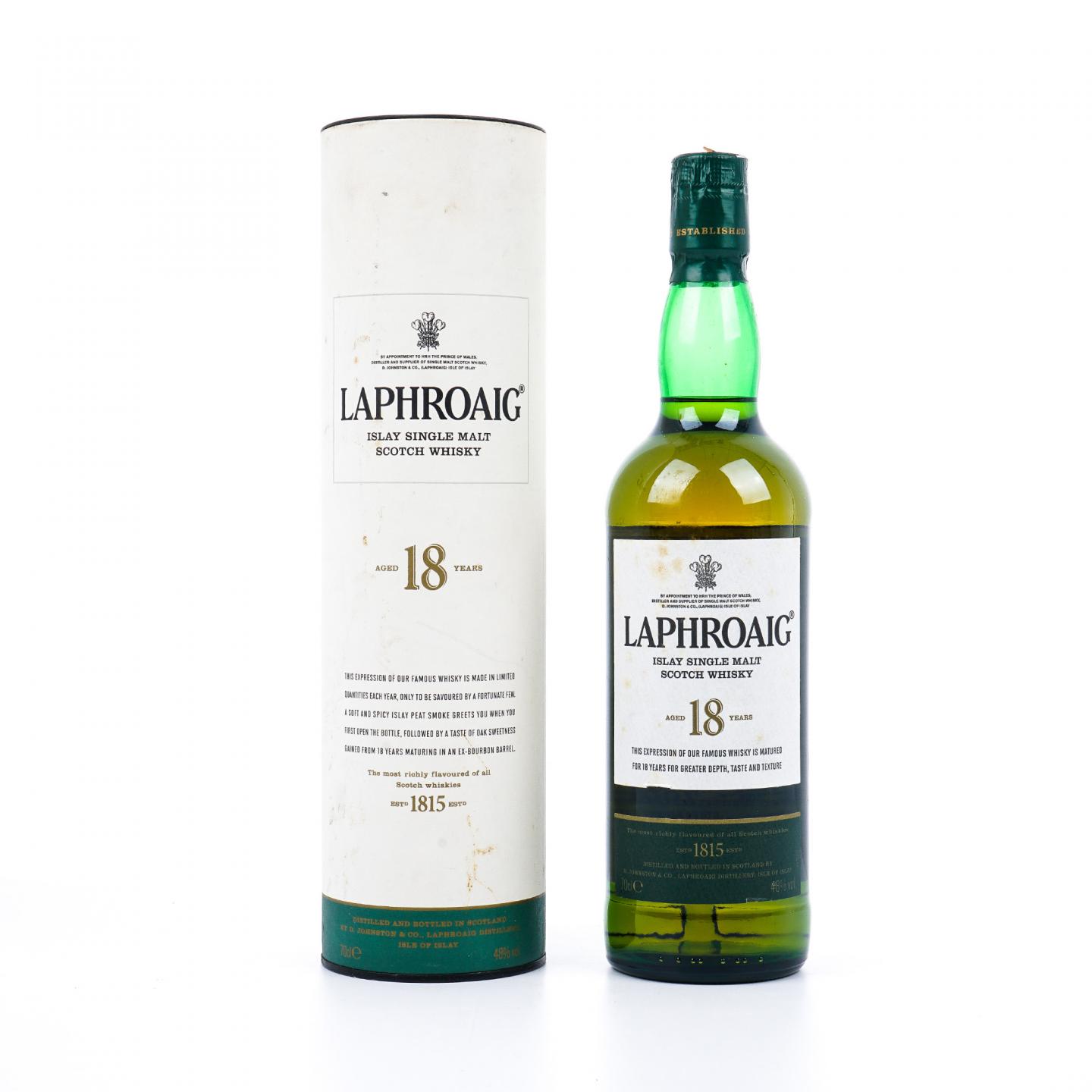Laphroaig 拉弗格 18年 白筒 700ml