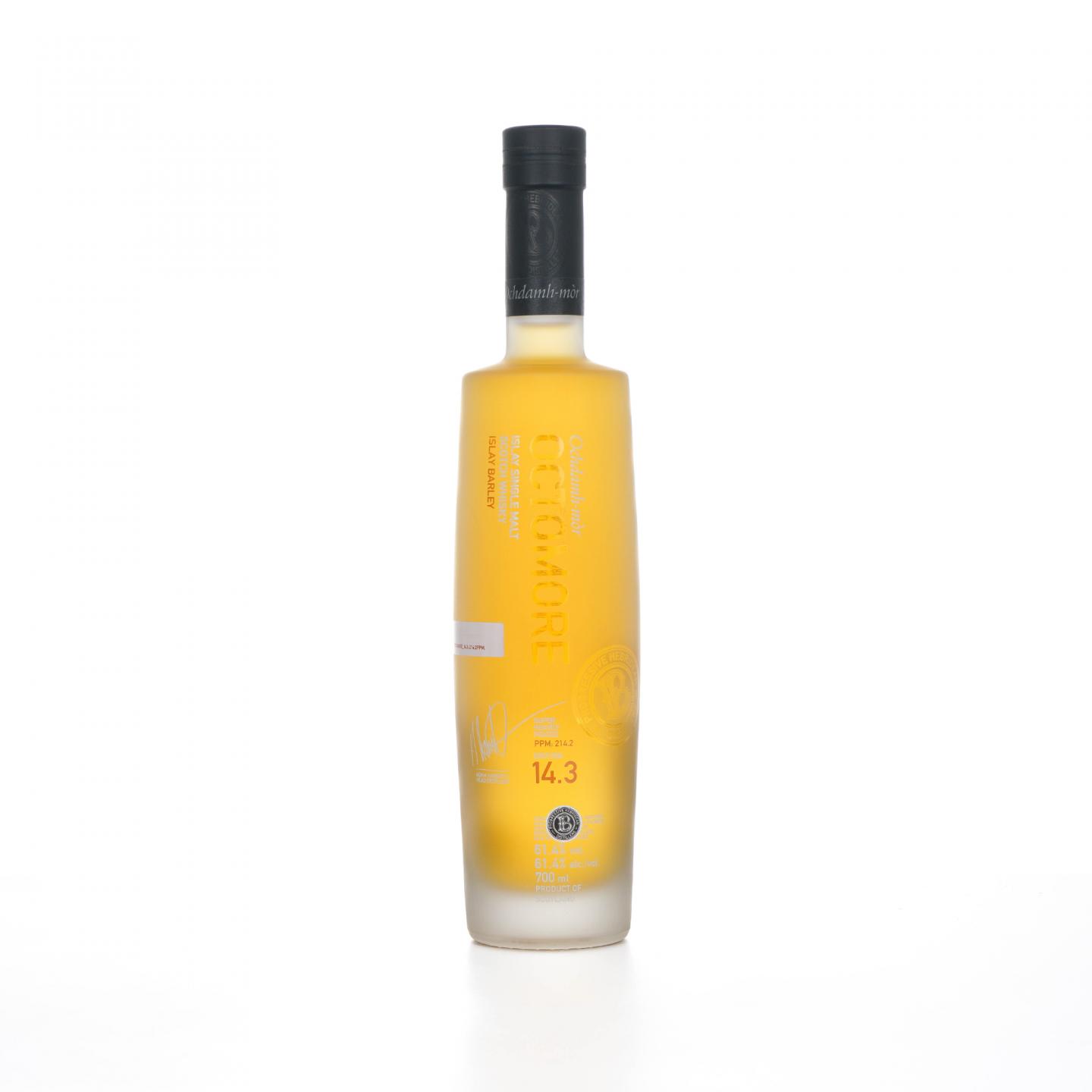 Bruichladdich 布赫拉迪 泥煤怪兽 14.3