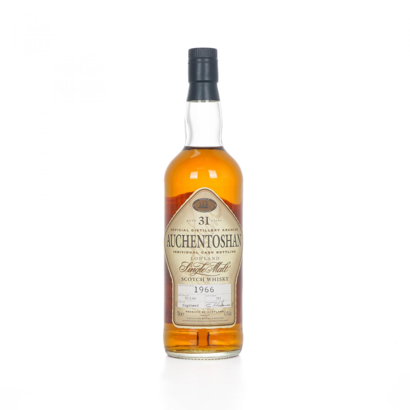 Auchentoshan 欧肯特轩 31年 1966 单桶#511