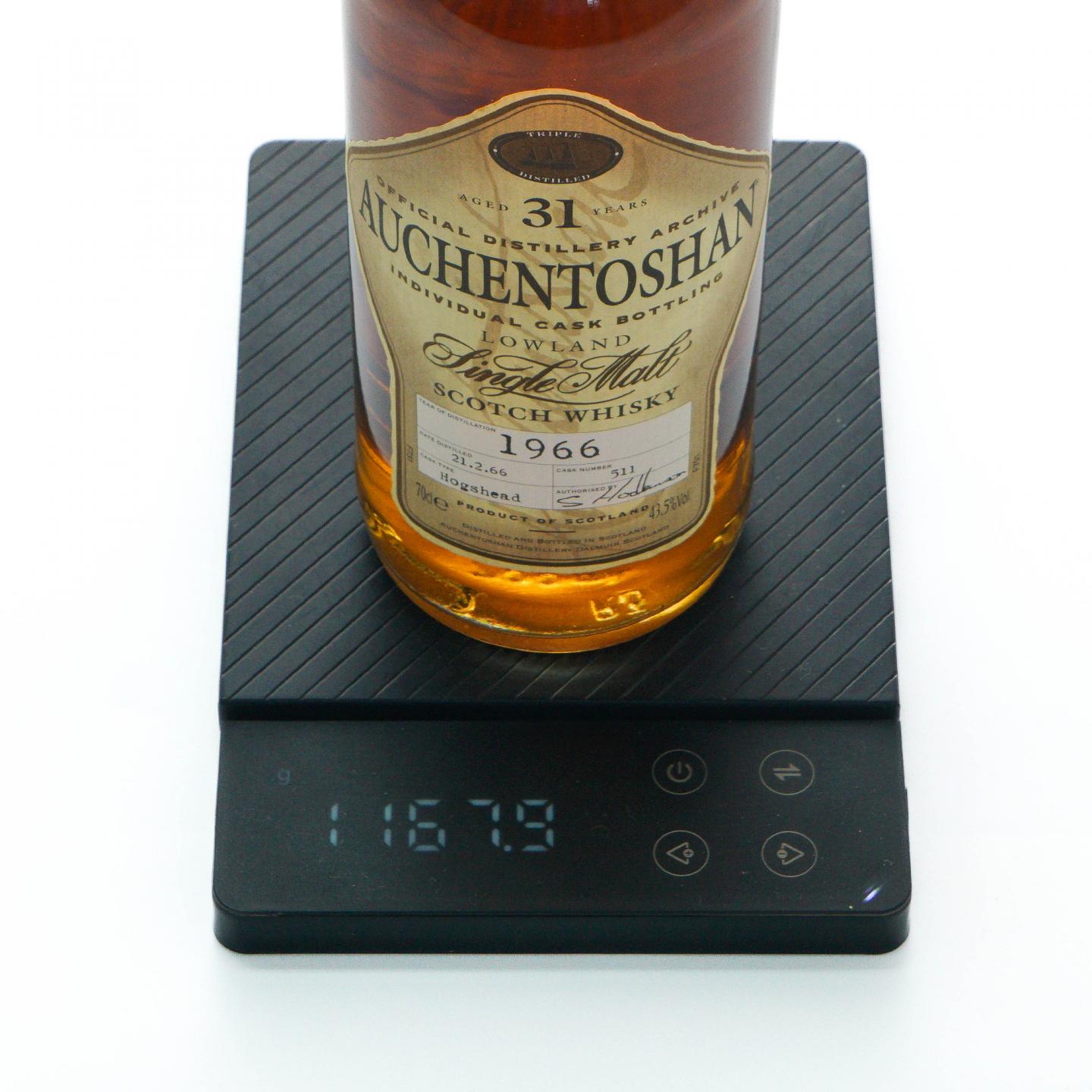 Auchentoshan 欧肯特轩 31年 1966 单桶#511