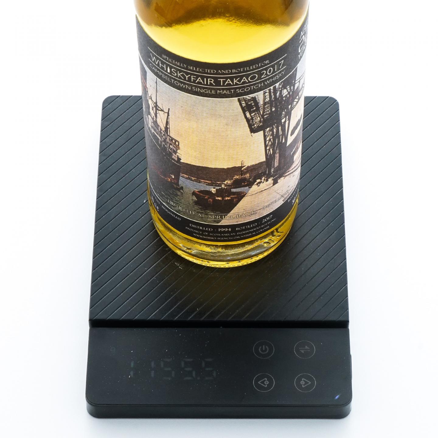 Springbank 云顶 22年 1994-2017 TWA