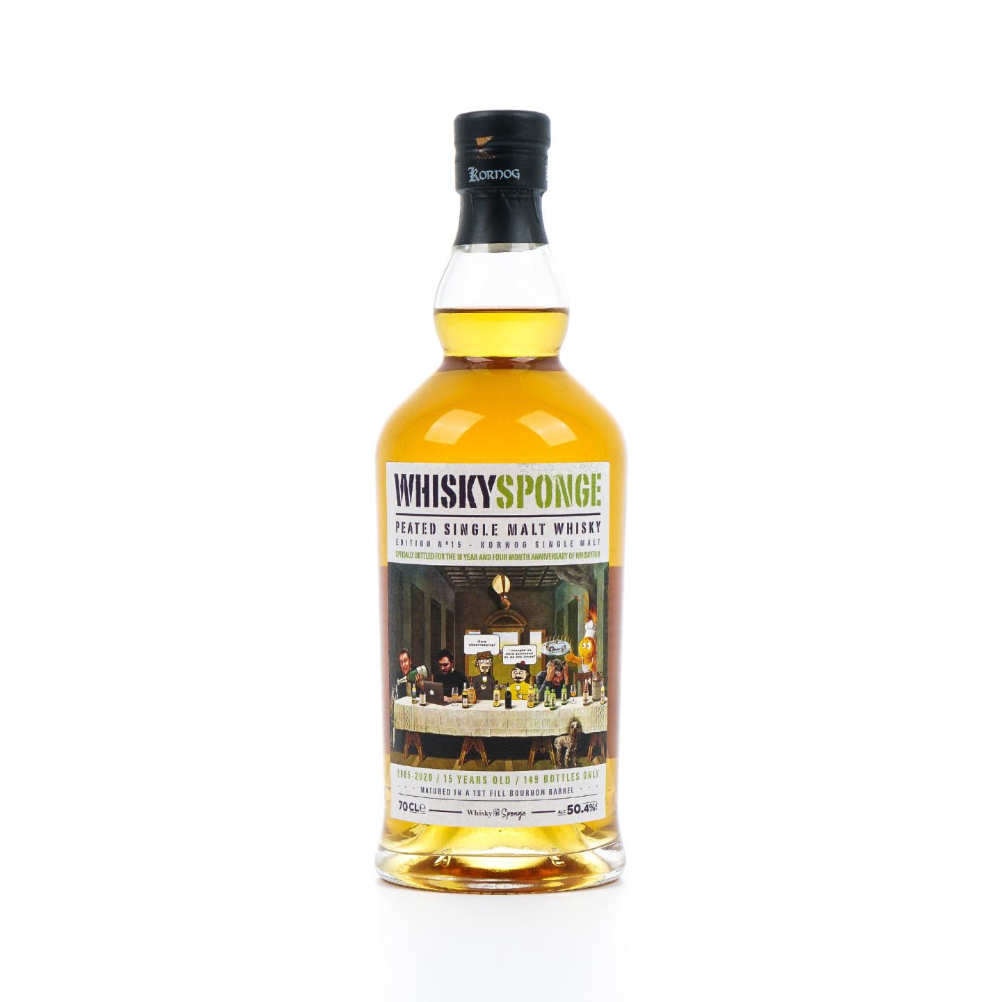 Whisky Sponge 15年 2005-2020 抽签版 威士忌海绵