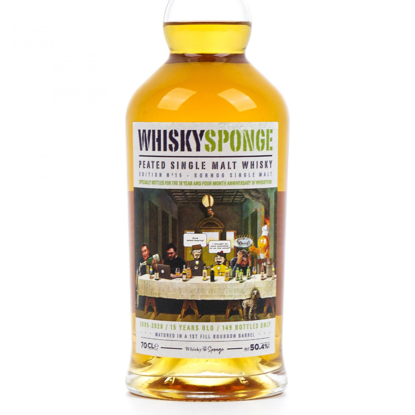 Whisky Sponge 15年 2005-2020 抽签版 威士忌海绵