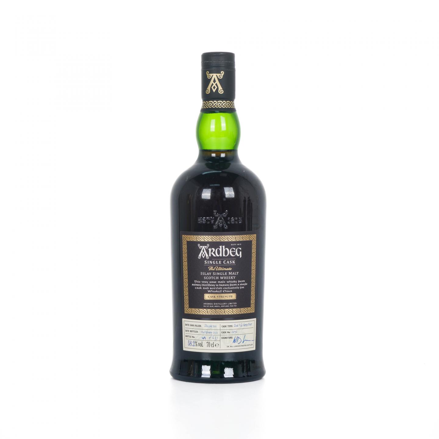 Ardbeg 阿贝 2006-2020 雪莉单桶#2792 Whisky L! 行货