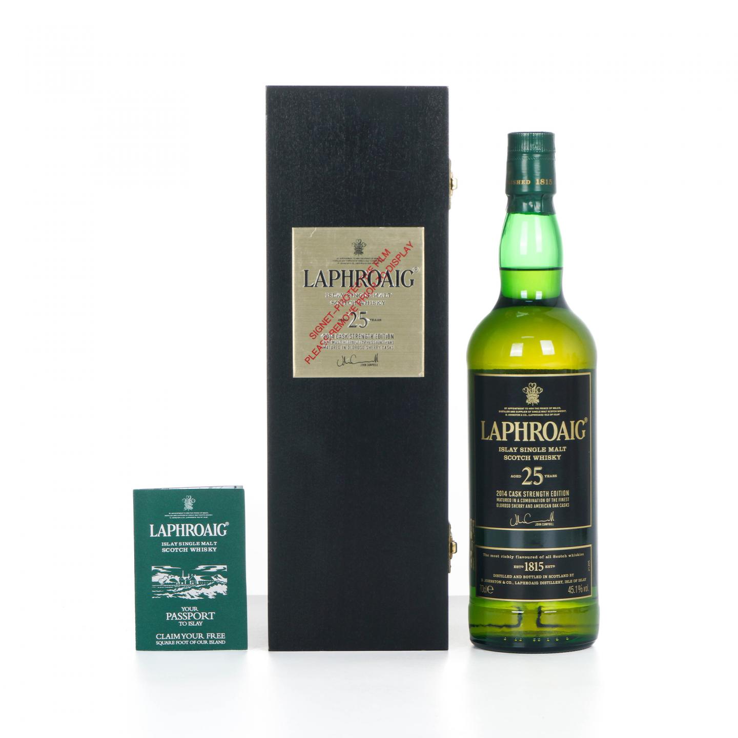 Laphroaig 拉弗格 25年 2014 桶强