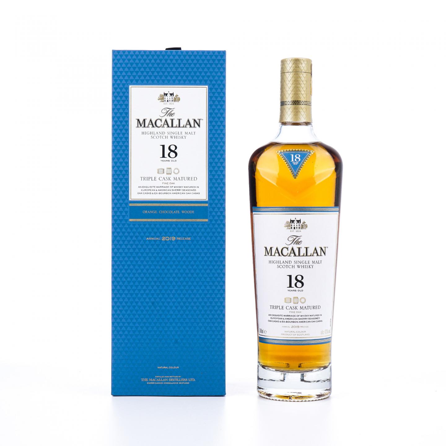 【附X光图】Macallan 麦卡伦 18年 2019 Triple Cask