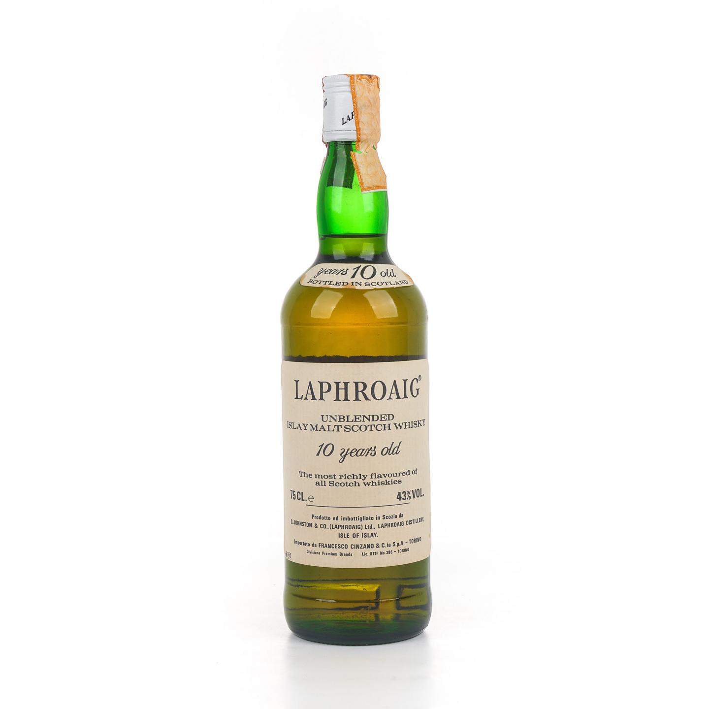 Laphroaig 拉弗格 10年 Unblended 750ml