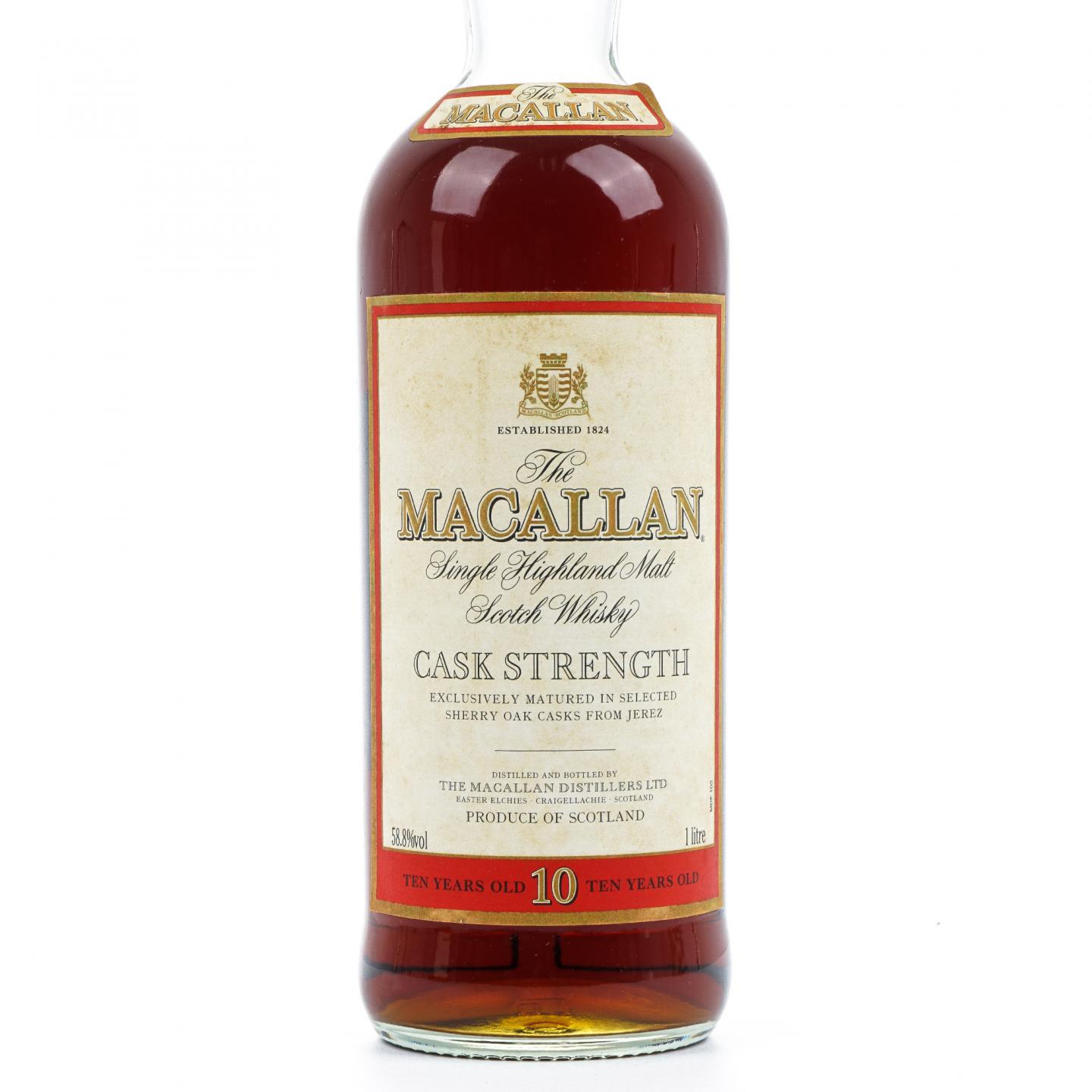 Macallan 麦卡伦 10年 桶强 1000ml 58.8%