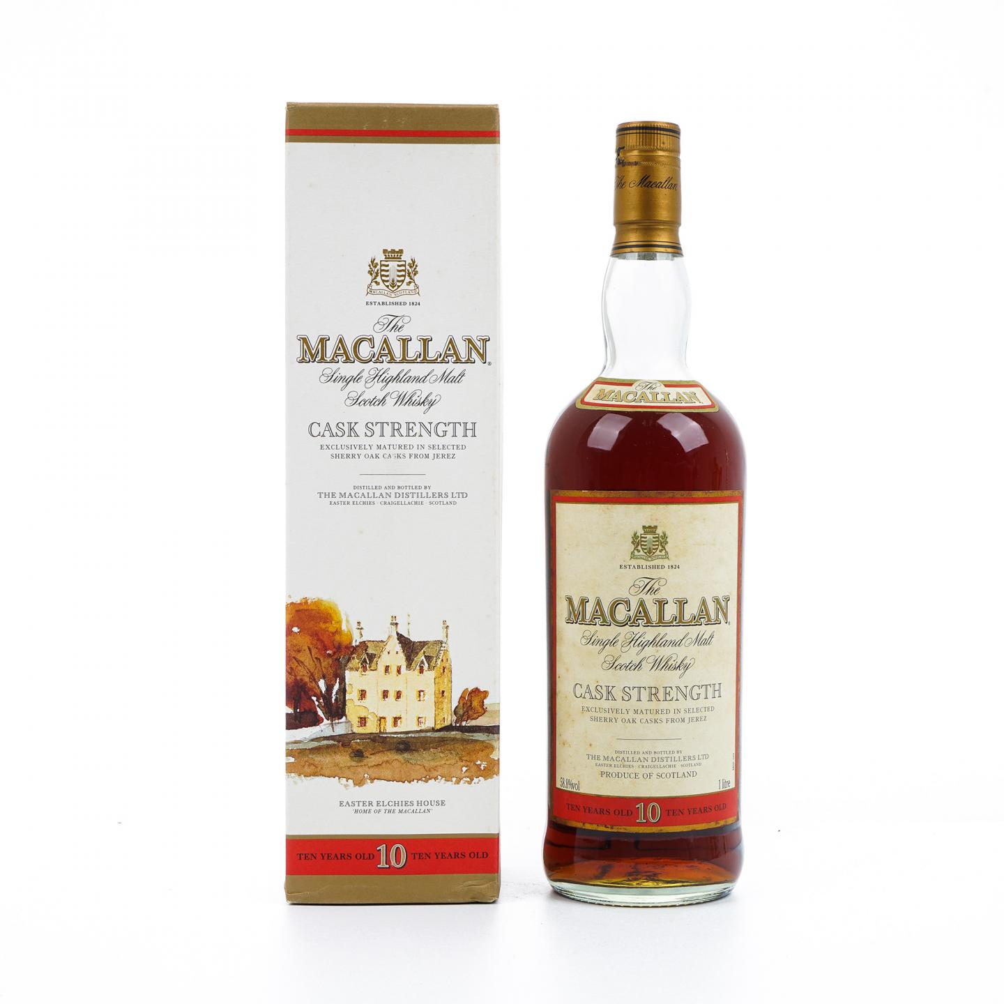 Macallan 麦卡伦 10年 桶强 1L 58.8%