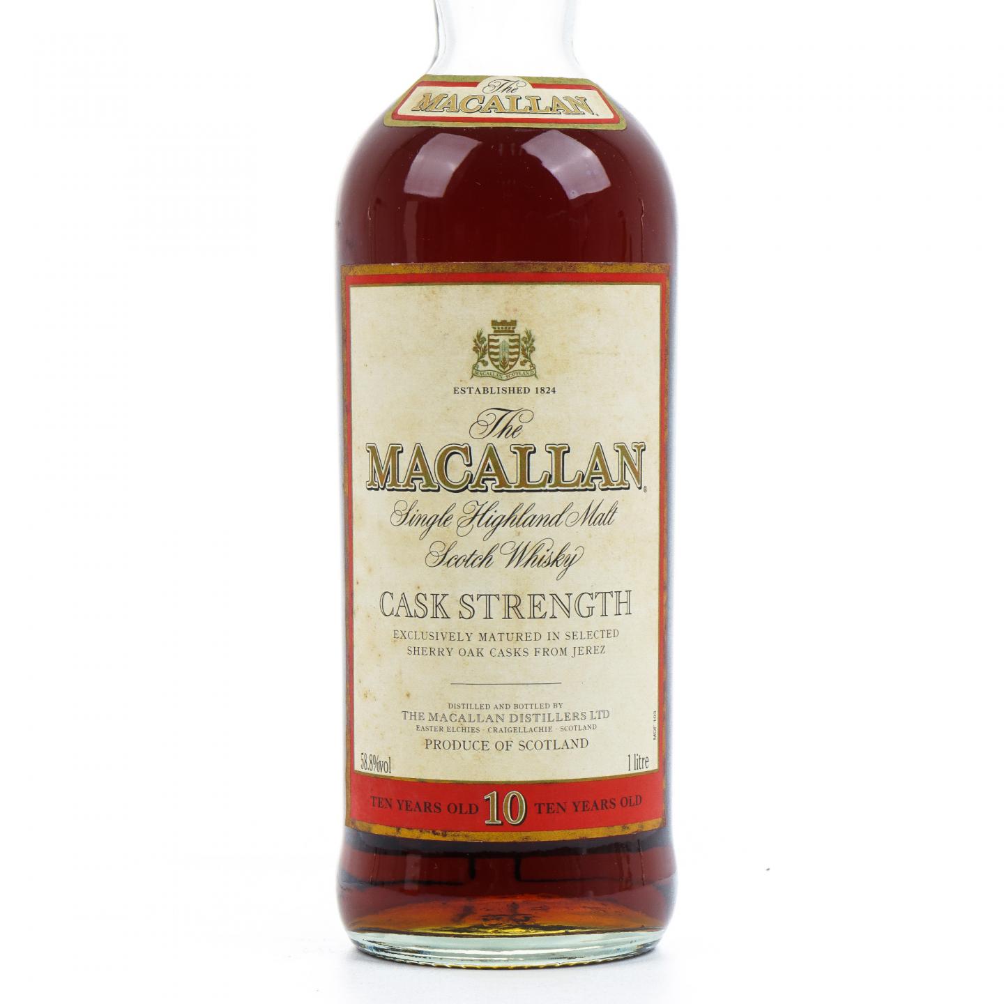 Macallan 麦卡伦 10年 桶强 1L 58.8%